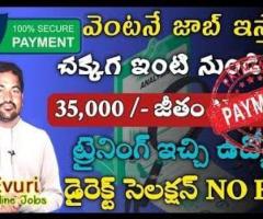 Full Time / Part Time Home Based Data Entry Jobs