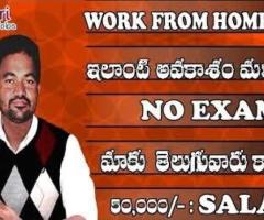 Full Time / Part Time Home Based Data Entry Jobs, Home Based Typing Work