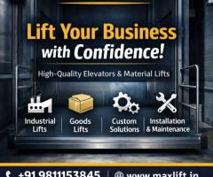 Lift Manufacturer in Delhi | Max Elevator