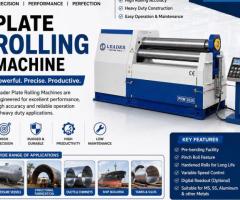 Plate Rolling Machine Manufacturer in India