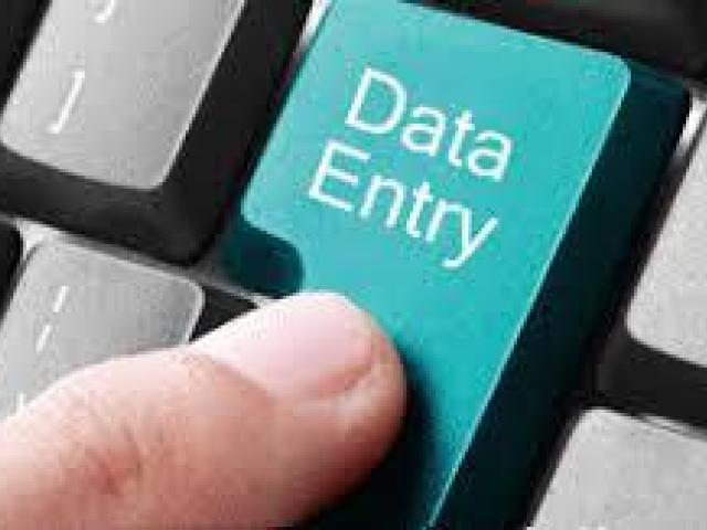 Work from Home: Data Entry Opportunity