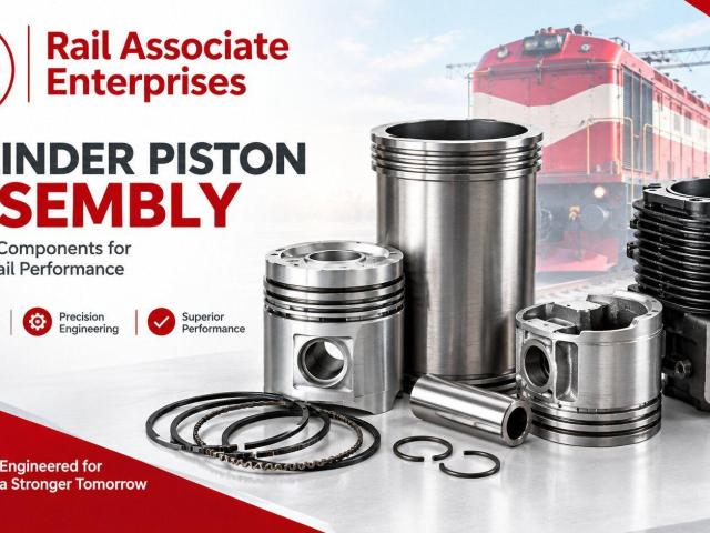 Locomotive Cylinder Piston Assembly for Reliable Engine Function