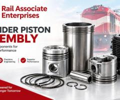 Locomotive Cylinder Piston Assembly for Reliable Engine Function