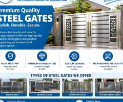 Stainless Steel Gate Manufacturer in Lucknow
