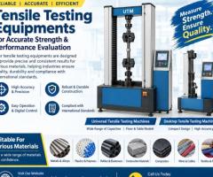 Tensile Testing Equipment Manufacturer in Delhi